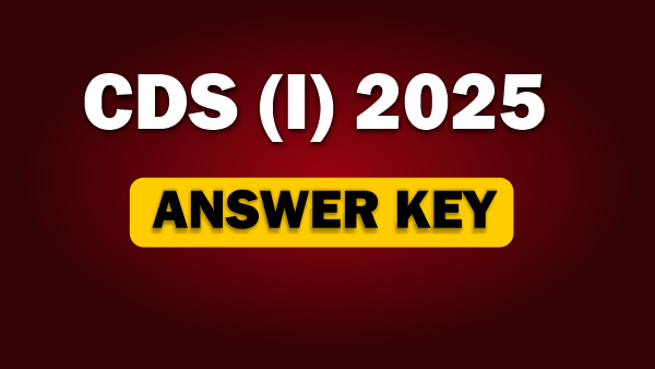 Download CDS 1 2025 Answer Key PDF