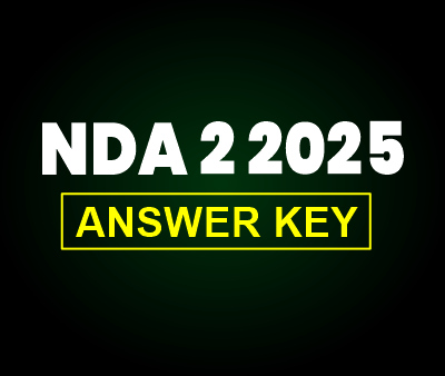 NDA 2 2025 Answer Key