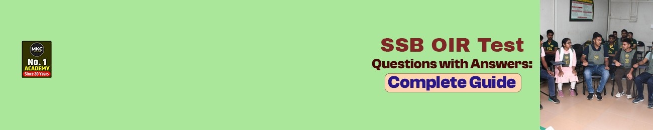 SSB OIR Test Questions with Answers: Complete Guide