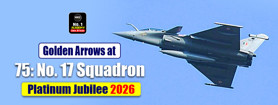 Golden Arrows at 75: No. 17 Squadron Celebrates Platinum Jubilee at Ambala